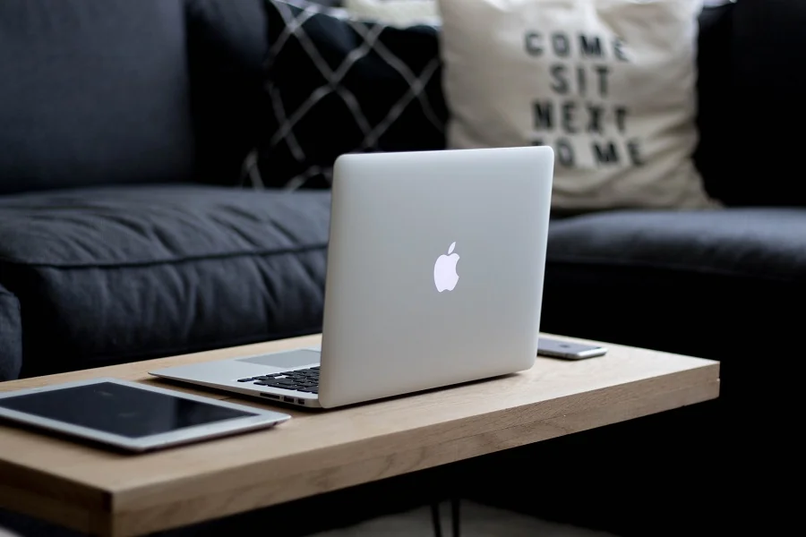 A modern laptop